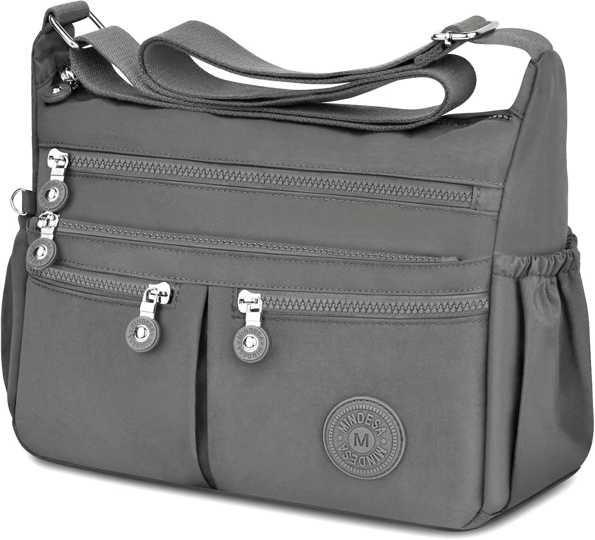 Nylon Crossbody Bags for Women Travel Purses Shoulder Bag Handbags