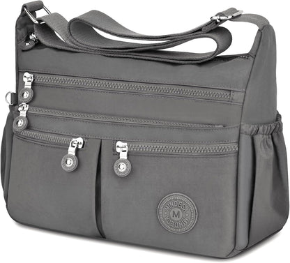 Nylon Crossbody Bags for Women Travel Purses Shoulder Bag Handbags