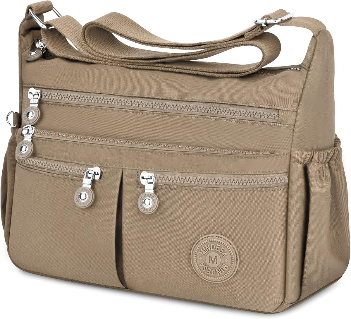 Nylon Crossbody Bags for Women Travel Purses Shoulder Bag Handbags