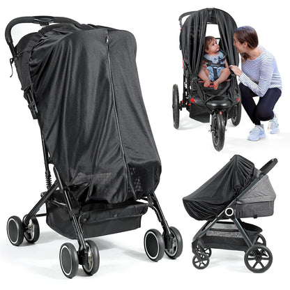 Sunshade Extension Compatible with Doona - All-Around Protection for Summer