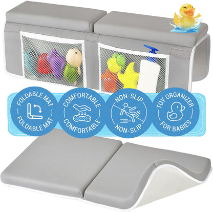 Bath Kneeler and Elbow Rest Pad for Baby Bath Time.