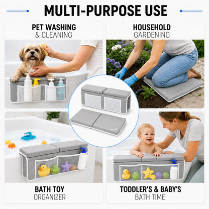 Bath Kneeler and Elbow Rest Pad for Baby Bath Time.