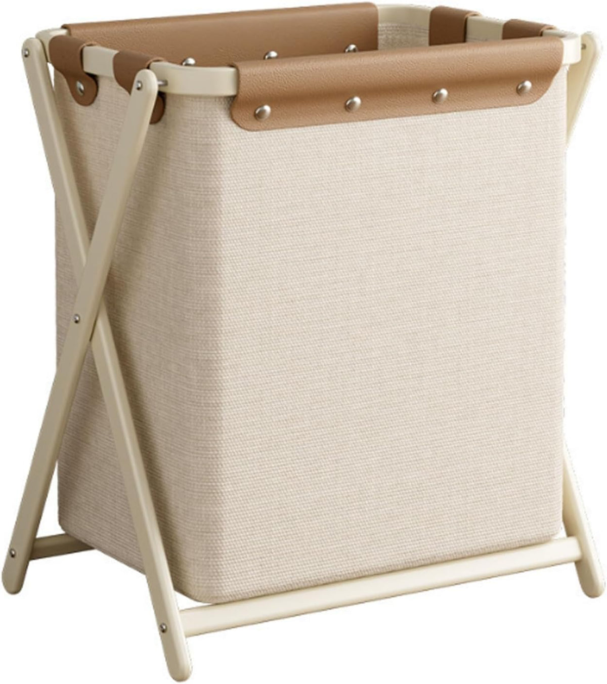 Laundry Hampers, Dirty Clothes Basket, Removable Liner, X Metal Bracket, Blanket Basket for Laundry Room, Bedroom, Children's Room, Bathroom