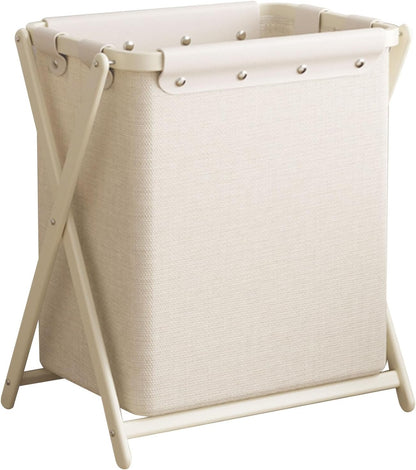 Laundry Hampers, Dirty Clothes Basket, Removable Liner, X Metal Bracket, Blanket Basket for Laundry Room, Bedroom, Children's Room, Bathroom