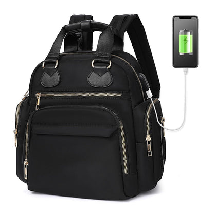 Small Diaper bag Backpack Mini Baby Bag with Changing Pad