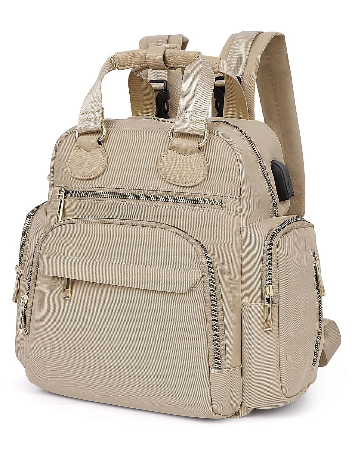 Small Diaper bag Backpack Mini Baby Bag with Changing Pad