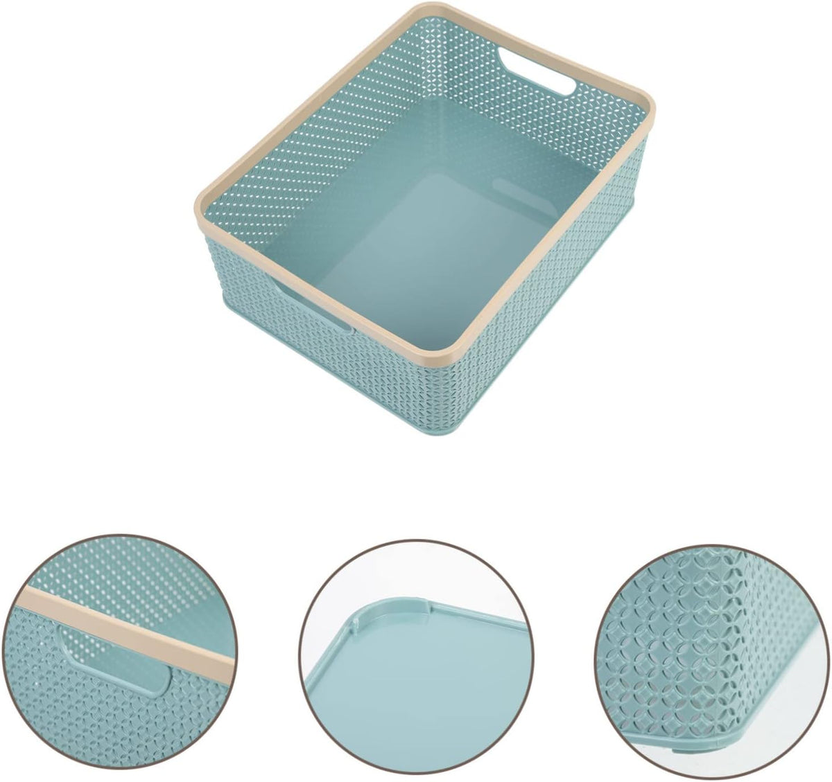 Sturdy Materials Capacity Toy Organizer Clothes Storage Box Easy to Clean