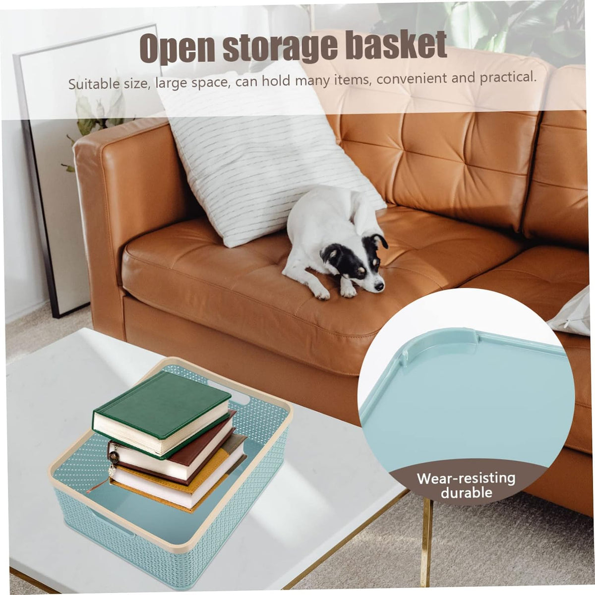 Sturdy Materials Capacity Toy Organizer Clothes Storage Box Easy to Clean