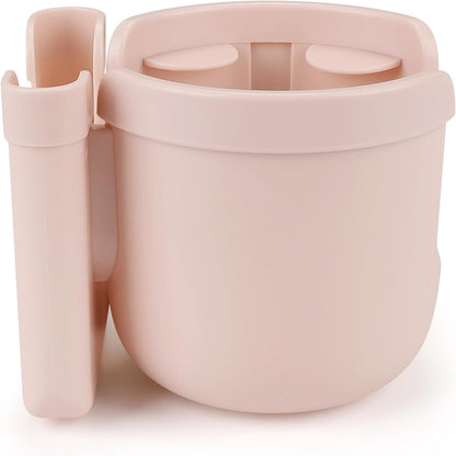 Stroller Cup Holder with Phone Holder, Bike Cup Holder, Universal Cup Holder for Uppababy Nuna Strollers, 2-in-1 Drinks Holder for Walker, Wheelchair, Scooter - Colors B