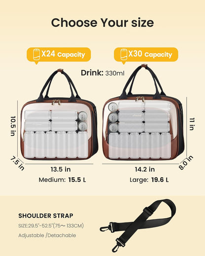 Insulated Lunch Bag for Women,Large Lunch Box Cooler Tote with Anti-Shifting Triangular Lid,Fixing Buckle for 40oz Tumbler,Wide Opening No-Spill Meal Carrier for Work Nurse Teacher Car Trip