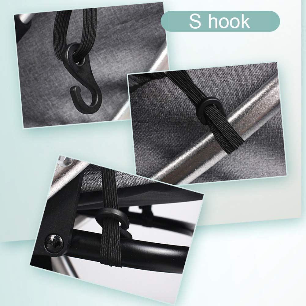 Waterproof Baby Stroller Sun Rain Cover UV Protection Adjustable Blackout Canopy for Travel Park Zoo