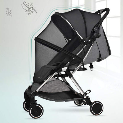 Waterproof Baby Stroller Sun Rain Cover UV Protection Adjustable Blackout Canopy for Travel Park Zoo
