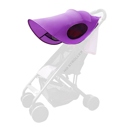 Waterproof Baby Stroller Sun Rain Cover UV Protection Adjustable Blackout Canopy for Travel Park Zoo