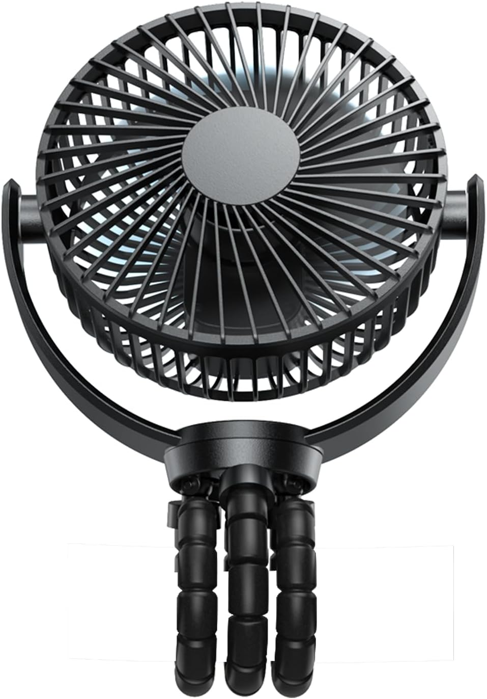 Portable Stroller Fan, Baby Stroller Fan, 5000mAh Battery Powered Fan, Portable Fan for Stroller, Desk, Travel, Car