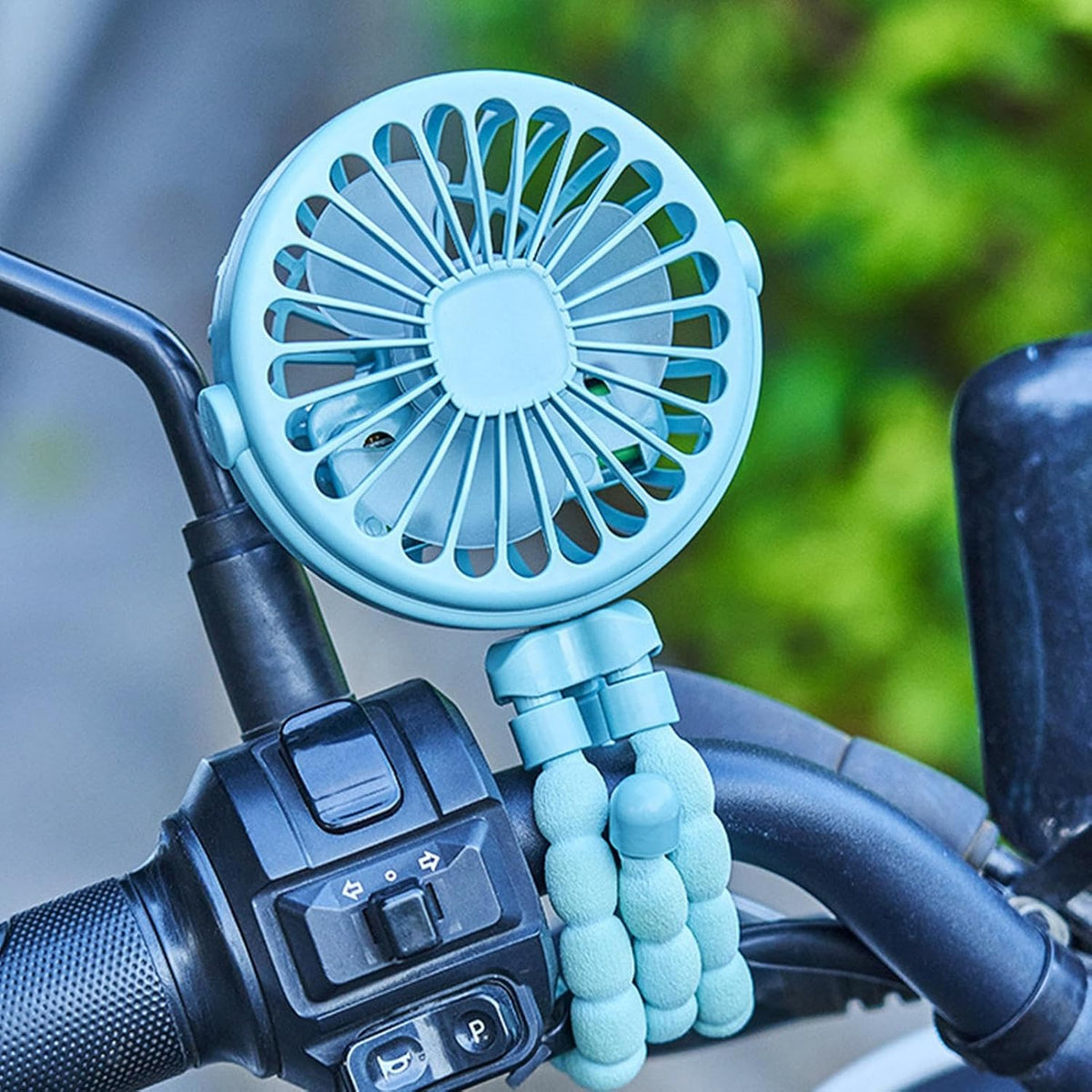 Portable Fan for Travel Stroller, Clip Fan – Small Cooling Fan for Flexible Tripod – Portable Cooling Fan with Flexible Tripod with