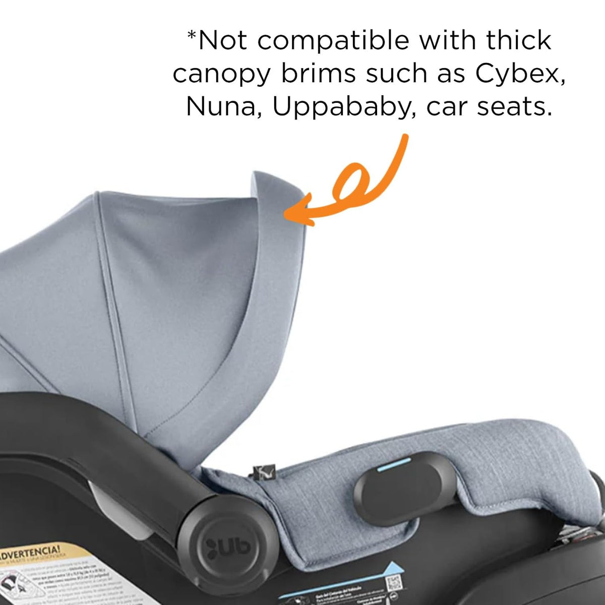 Baby Stroller Sun Shade Cover | Stroller Shade Extender for Sun | Canopy Extender with Full Coverage | Universal Baby Sunshade Accessories for Summer | Bug Net Protection Cover Attachment for Outdoor