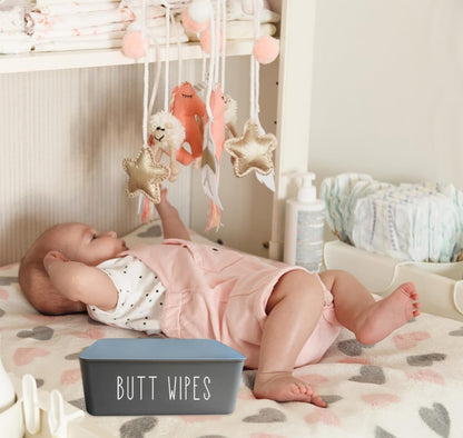 Butt Wipes Dispenser 7.28" L * 4.80" W * 2.75" H