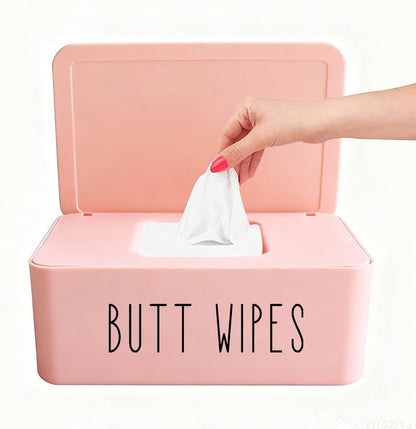 Butt Wipes Dispenser 7.28" L * 4.80" W * 2.75" H