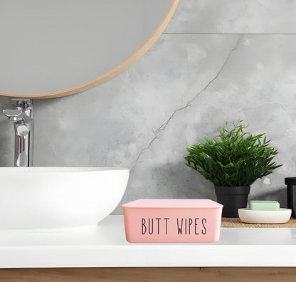 Butt Wipes Dispenser 7.28" L * 4.80" W * 2.75" H