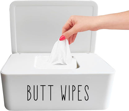 Butt Wipes Dispenser 7.28" L * 4.80" W * 2.75" H