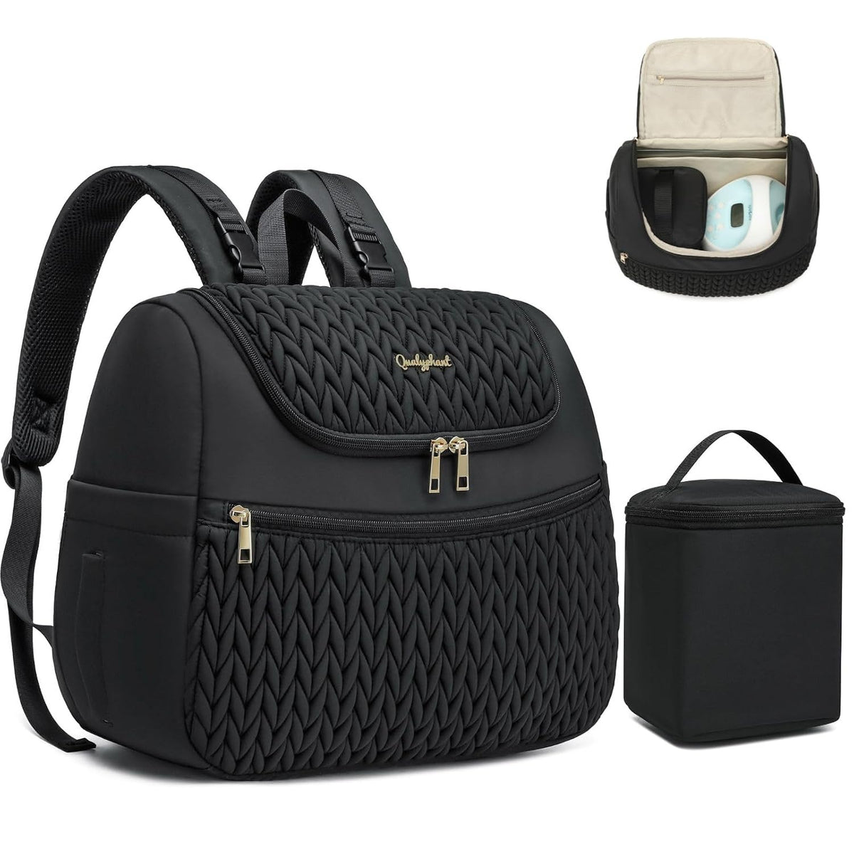 Breast Pump Bag for Spectra S1/S2 & Medela with Insulated Cooler