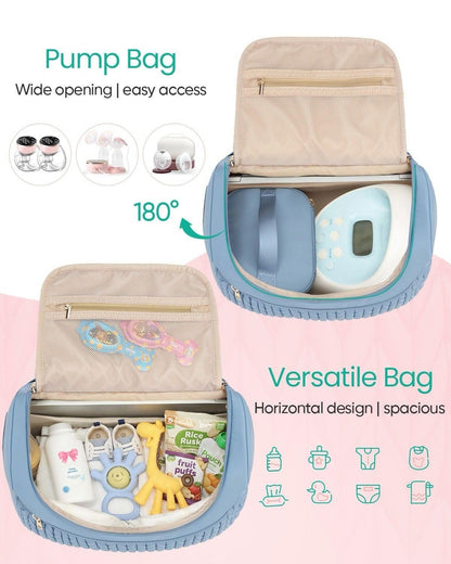 Breast Pump Bag for Spectra S1/S2 & Medela with Insulated Cooler