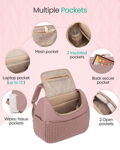 Breast Pump Bag for Spectra S1/S2 & Medela with Insulated Cooler