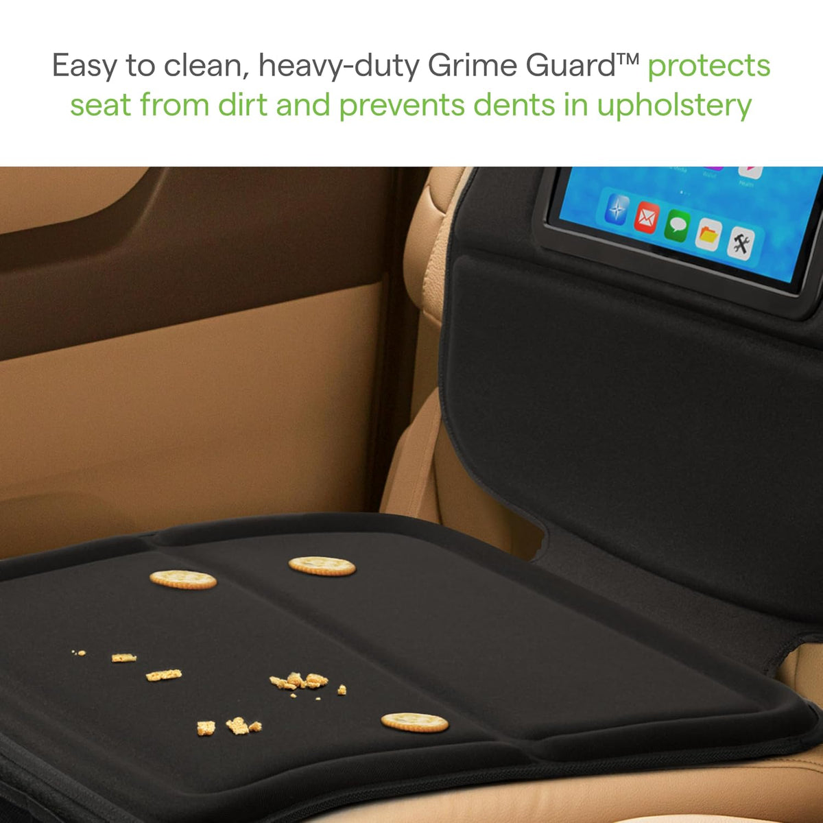 Elite Seat Guardian Car Seat Protector, Dark Grey