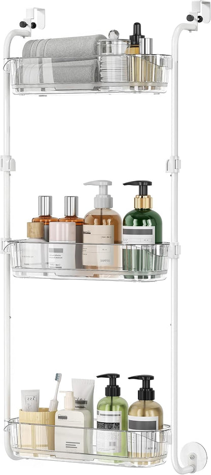 Over the Door Organizer, 6-Tier Hanging Door Organizer White