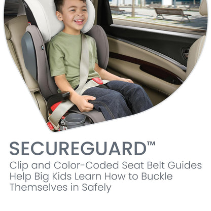 Skyline 2-Stage Belt-Positioning Booster Car Seat, Dusk - Highback and Backless Seat