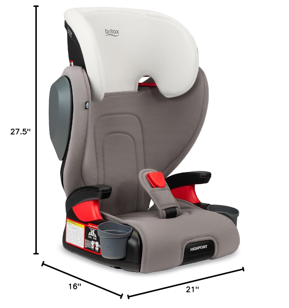 Skyline 2-Stage Belt-Positioning Booster Car Seat, Dusk - Highback and Backless Seat