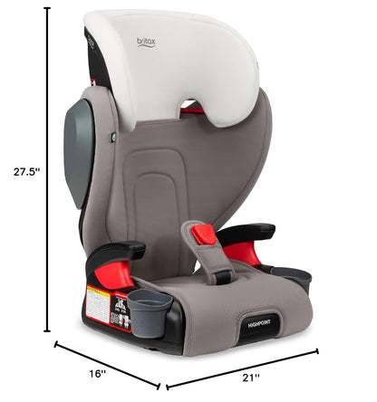 Skyline 2-Stage Belt-Positioning Booster Car Seat, Dusk - Highback and Backless Seat