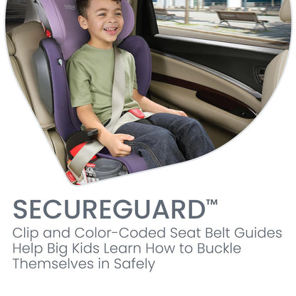 Skyline 2-Stage Belt-Positioning Booster Car Seat, Dusk - Highback and Backless Seat