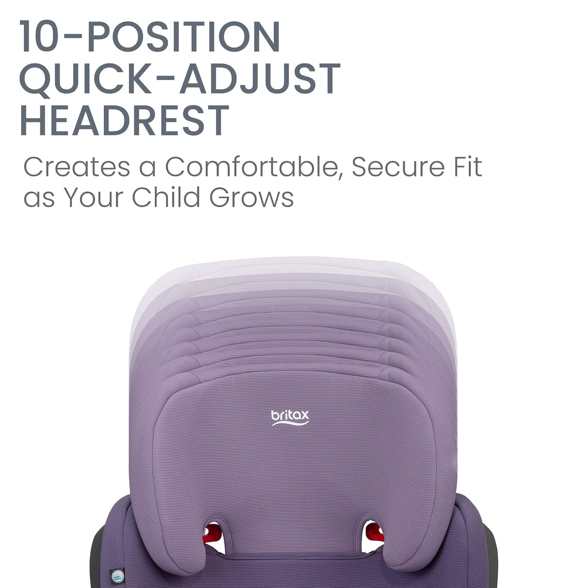 Skyline 2-Stage Belt-Positioning Booster Car Seat, Dusk - Highback and Backless Seat