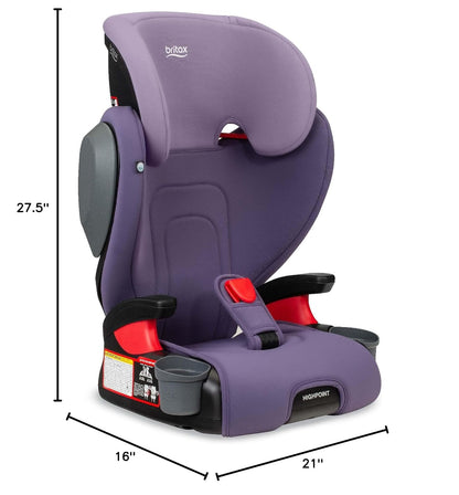 Skyline 2-Stage Belt-Positioning Booster Car Seat, Dusk - Highback and Backless Seat