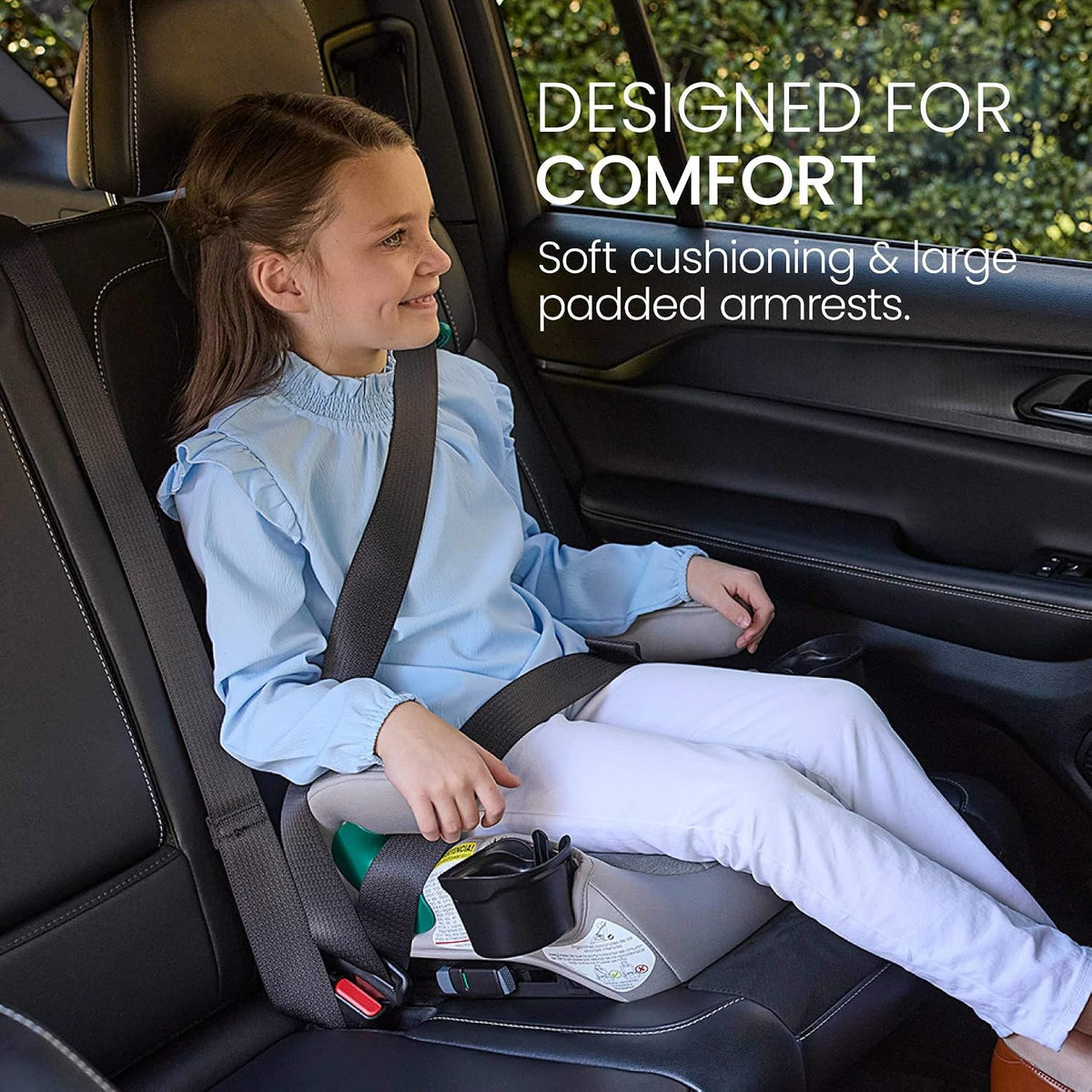 Skyline 2-Stage Belt-Positioning Booster Car Seat, Dusk - Highback and Backless Seat