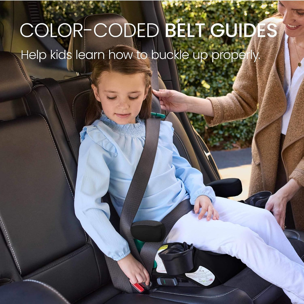 Skyline 2-Stage Belt-Positioning Booster Car Seat, Dusk - Highback and Backless Seat