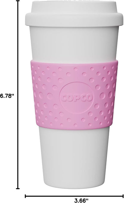 Acadia Travel Mug, 16 Ounce, Plum