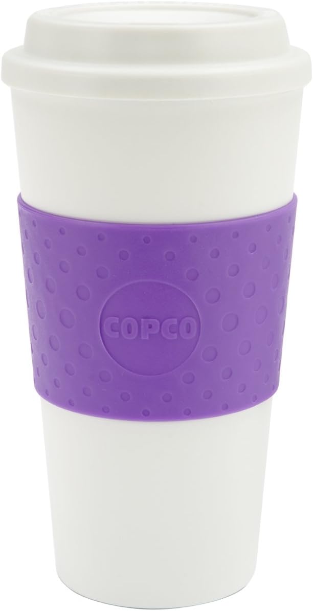 Acadia Travel Mug, 16 Ounce, Plum