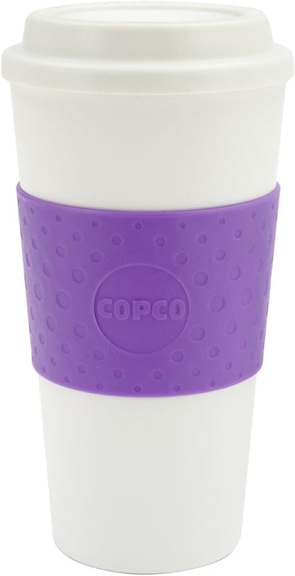 Acadia Travel Mug, 16 Ounce, Plum