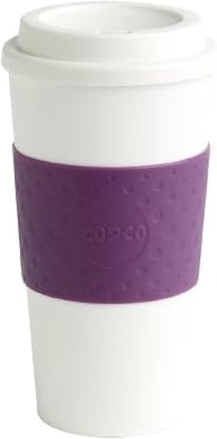 Acadia Travel Mug, 16 Ounce, Plum