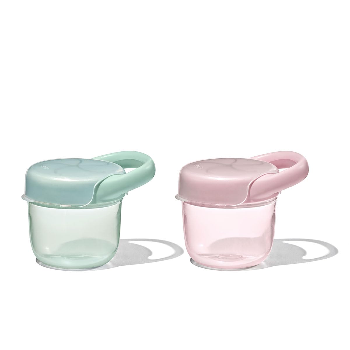 Snack Cup with Lid – 2 Pack, Opal and Blossom