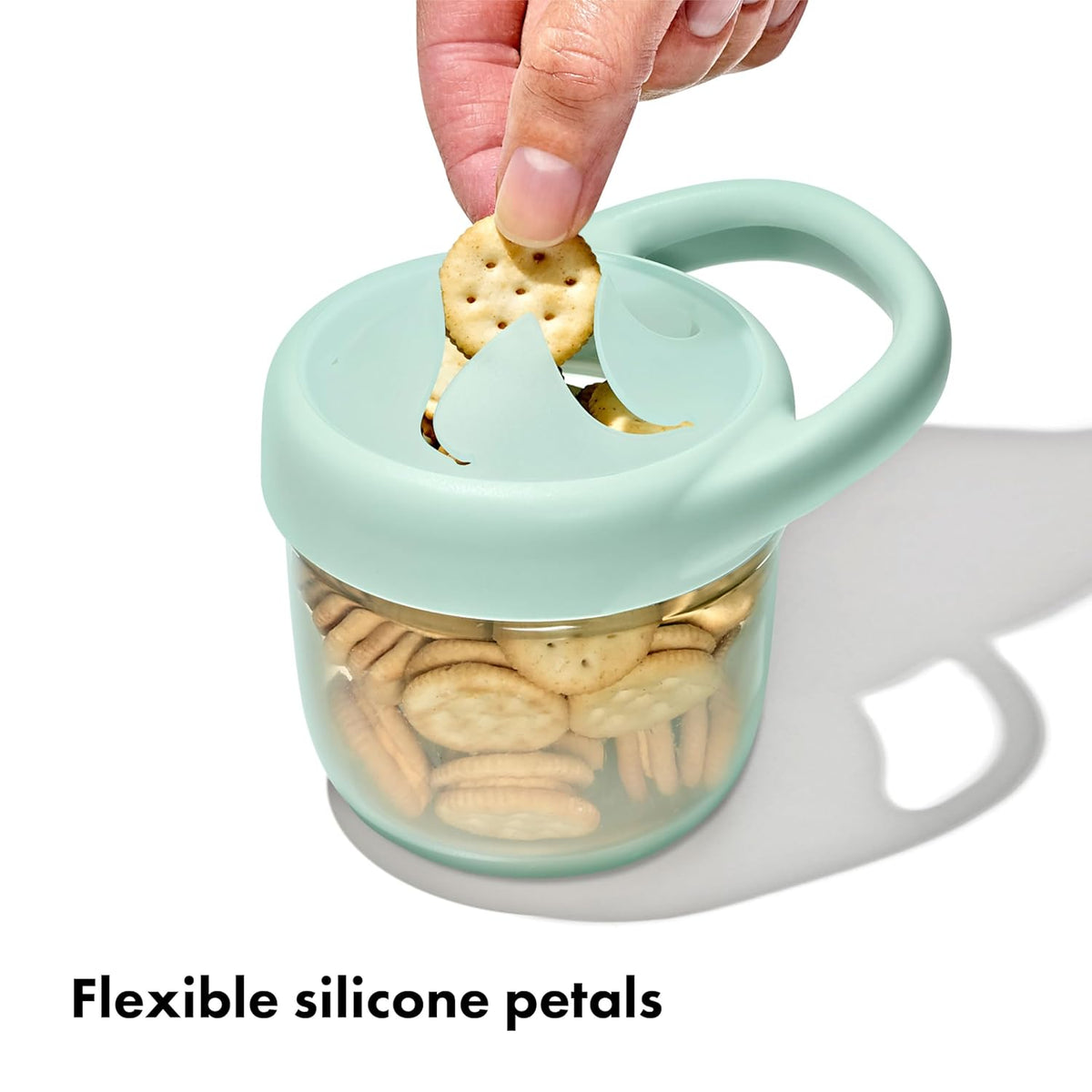 Snack Cup with Lid – 2 Pack, Opal and Blossom