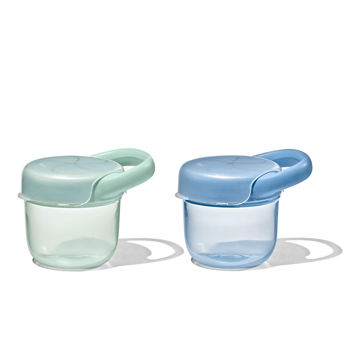 Snack Cup with Lid – 2 Pack, Opal and Blossom