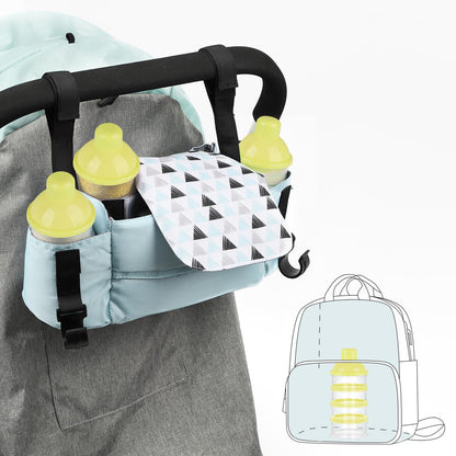 Formula Dispenser On The Go, 4 Compartments Stackable Formula Container for Travel, Baby Milk Powder Kids Snack Container, BPA Free ﻿
