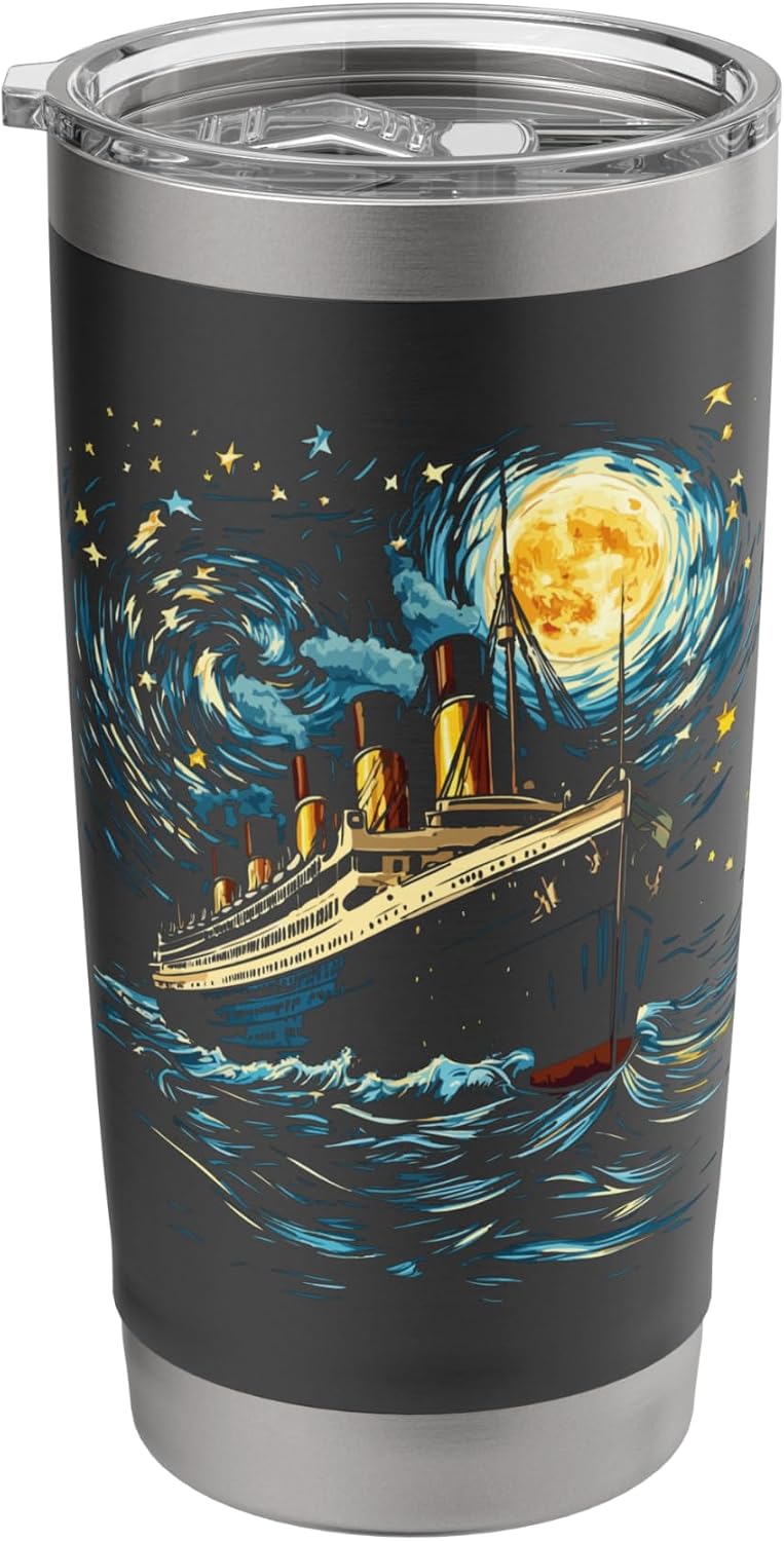 Titanic Van Gogh Stainless Steel Insulated Tumbler