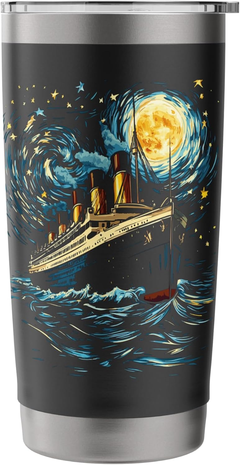 Titanic Van Gogh Stainless Steel Insulated Tumbler