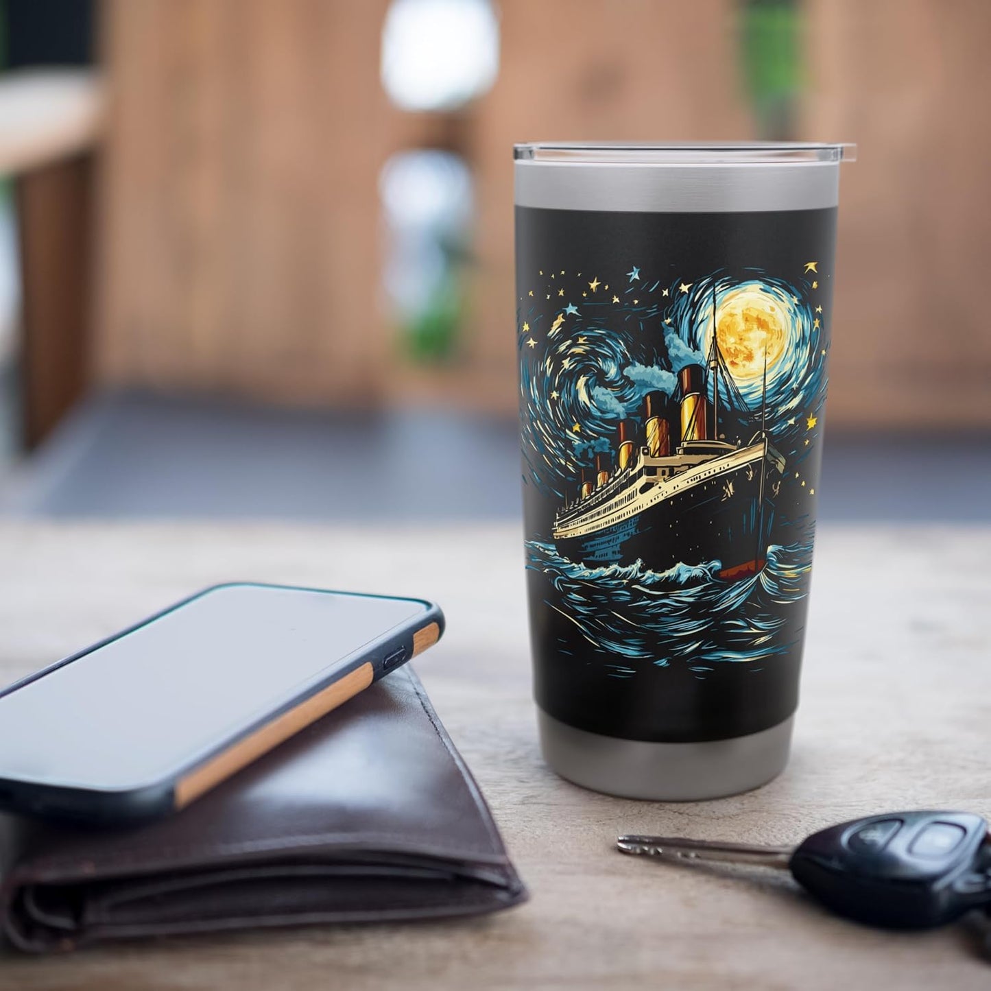 Titanic Van Gogh Stainless Steel Insulated Tumbler