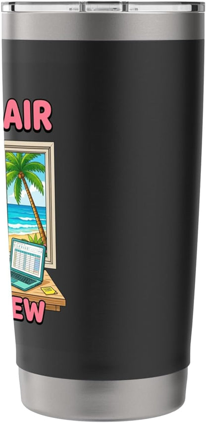 Focused Workspace Coastal Horizon Stainless Steel Insulated Tumbler