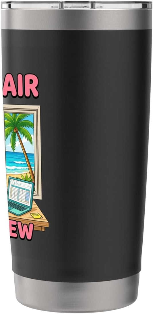 Focused Workspace Coastal Horizon Stainless Steel Insulated Tumbler